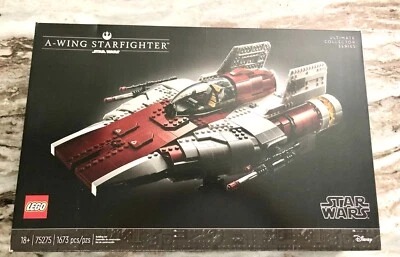 Lego Star Wars A-Wing Starfighter 75275 UCS Retired Set New  - Image 1 of 2