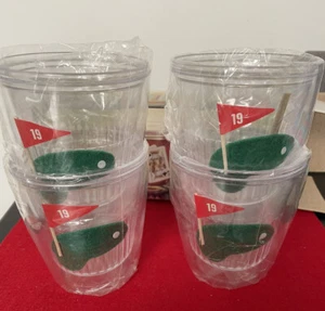 Leisure Time Insulated Tumblers (12oz x 4) - Golf Gift! Original Packaging New - Picture 1 of 6