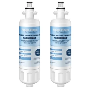 4874960100 Cartucho Filtro Agua Nevera Compatible con Beko 4874960100 (2 uds) - Imagen 1 de 7