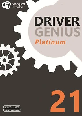 Driver Genius 21 Platinum (Key) Download Lizenz für 1 Jahr und 3 PC  - Bild 1 von 4
