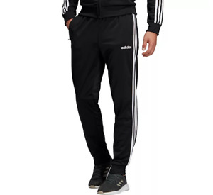 Pantalon homme Adidas Essential polaire conique pantalon de survêtement joggeurs 3 rayures neuf