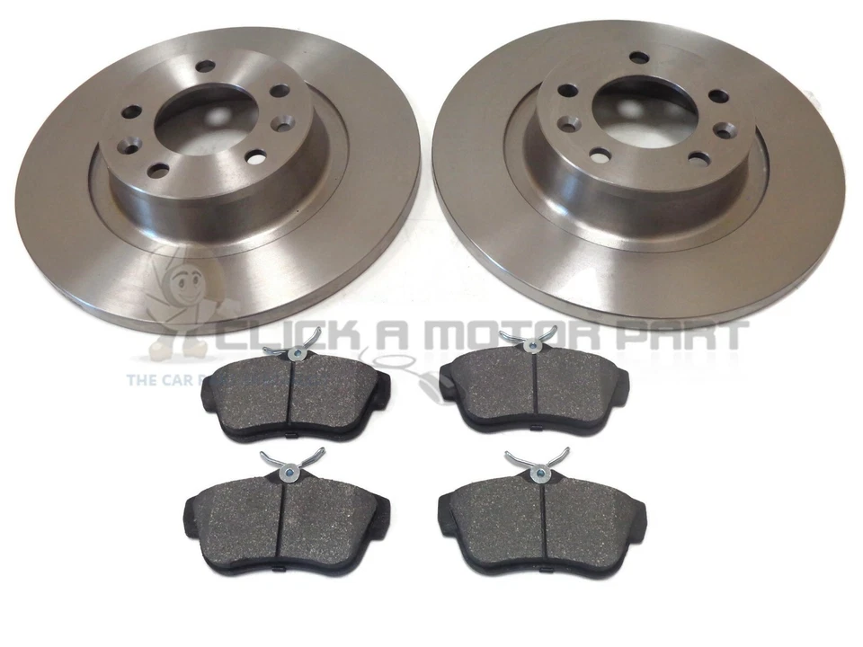 PEUGEOT EXPERT & VAN 1.6 HDi 2.0 HDi 2007-2016 TRASERO 2 DISCO DE FRENO Y PASTILLAS JUEGO Foto 1 de 1