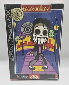 2012 Educa Calaveritas 500-Piece Michael Jackson Puzzle Model 15201 - Picture 1 of 5