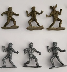 1983 Marty Toy Warriors of the Galaxy 2" Heroes vs Demons Mini Figure Lot of 14  - Picture 1 of 2