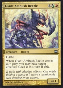 3X GIANT AMBUSH BEETLE 137/145 ALARA REBORN MTG MAGIC MP X3 (yourdeckbuilder) - Picture 1 of 1