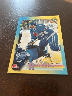 1994-95 Score #177 Ron Sutter GOLD LINE SP Parallel Nordiques RARE! - Image 1 of 4