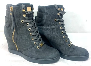 Louis Vuitton MS0153 - Leather Lace-Up Neutrals Boots - Size - US 7 / EUR 37.5 - Picture 1 of 14