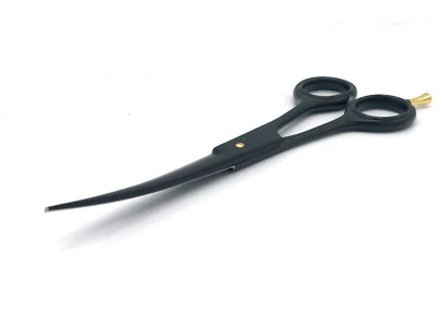 Professional Pet Dog Grooming Scissors Razor sharp Japanese Shears CURVED 7” - Image 1 of 4