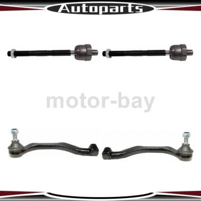 Extremo de varilla de amarre interior exterior 4 piezas para Mini Cooper 2007 2008 2009 2010 2011 2012 2013 Foto 1 de 4