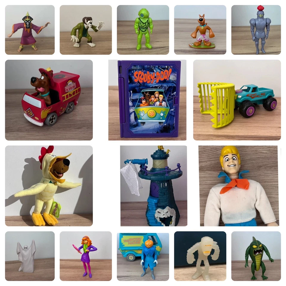 SCOOBY DOO TOY FIGURES GANG MONSTERS * Multi Listing * Choose Toy Characters - Image 1 of 1