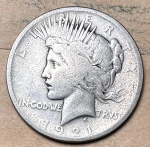 Peace Dollar 1921 gut - Bild 1 von 2