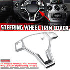 For Mercedes C/E/CLA-CLASS W204 W212 W117 AMG Style Steering Wheel Trim Cover