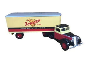 ERTL NORTH AMERICAN VAN LINES 1937 Ford Truck Die-Cast Bank 1989 NEW IN BOX - Picture 1 of 11