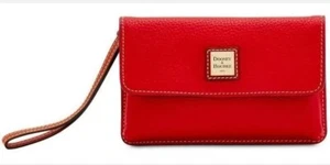 Dooney & Bourke Milly Wristlet Clutch Wallet ZR0236 , Red,
