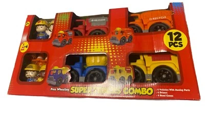 Super Truck Combo Toy Truck | Free-Wheeling | Ages 2+ Fun For All New In Box - Image 1 of 4