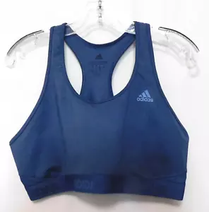 Reggiseno sportivo Adidas AlphaSkin ClimaCool XL Racerback acciaio blu - Foto 1 di 5