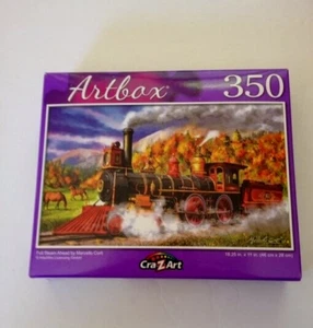 FULL STEAM AHEAD Jigsaw Puzzle Artbox 350 SMALL PUZZLE READ - Picture 1 of 4