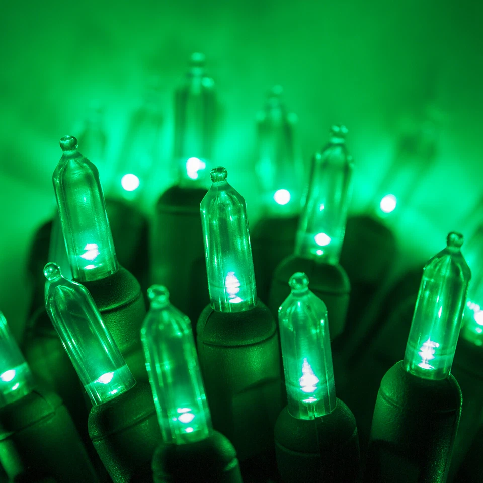 50 LED Christmas Tree Mini Lights Indoor Outdoor Holiday Home Light 10 Colors - Image 1 of 4