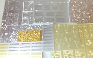 Dufex A4 Metallic Card & Scrapbooking Embellishments Wedding Christmas Leaves - Picture 1 of 9