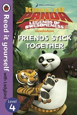 Kung Fu Panda: Friends Stick Together - Level 4 (Read It Yourself) by Ladybird - Image 1 of 2