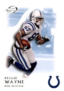 2011 Topps Legends Blue Gridiron Legacies Reggie Wayne Parallel Insert Colts - Picture 1 of 2