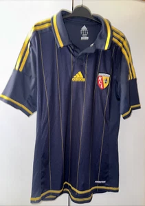 Lens Shirt - Official Adidas Rare RC Racing Lens French Football Jersey -Medium - Picture 1 of 10