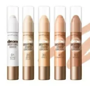 MAYBELLINE Dream Brightening Creamy Booster/Concealer 3g - CHOOSE- NEW Sealed - Picture 1 of 8