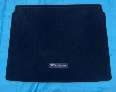 2016-2020  Hyundai Tucson Trunk Cargo Liner Floor Mat Black 1 OEM - Image 1 of 2