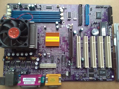 VINTAGE    ECS K7S5A+( ver:1.0) +ATHLON XP 1800-TESTATA FUNZIONANTE - Immagine 1 di 4