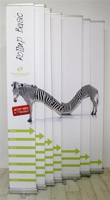 PRINTGREEN! Rollup Banner Display 60x200cm inkl.Grafik in 2400 dpi