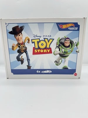 Disney Toy Story Hot Wheels Character Cars 6 Pack Collector Set BOX ONLY - Image 1 of 4