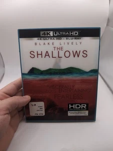 The Shallows 4K Ultra Bluray/Bluray w/ OOP Slipcover - Picture 1 of 5