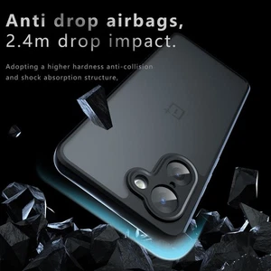 For OnePlus Nord CE5, Shockproof 4 Airbags Case Matte Bumper Acrylic Shell Cover - Picture 1 of 14
