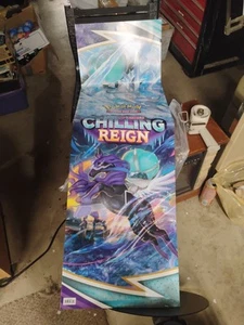Pokémon Sword And Shield Chilling Rain 54 In Store Display Standee Totem New... - Picture 1 of 11