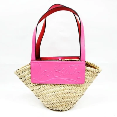 SIN TARIFA Bolso de Mano Christian Louboutin Beige Paja 4748493 Foto 1 de 4