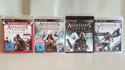 Assassins Creed Konvolut PS3 - Action Adventure - Playstation 3 - Videospiele - Bild 1 von 4