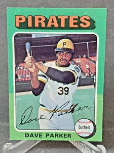1975 Topps #29 Dave Parker BASEBALL Pittsburgh Pirates - EX - Foto 1 di 3
