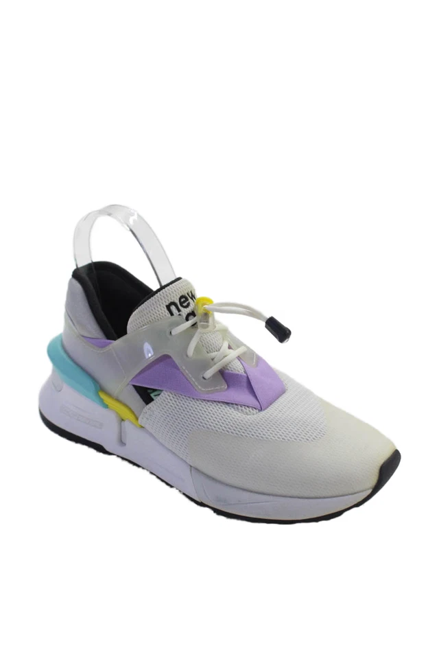 Zapatillas New Balance Mujer 997 Colorblock Cordón Blanco Multicolor Talla 6.5 Foto 1 de 4