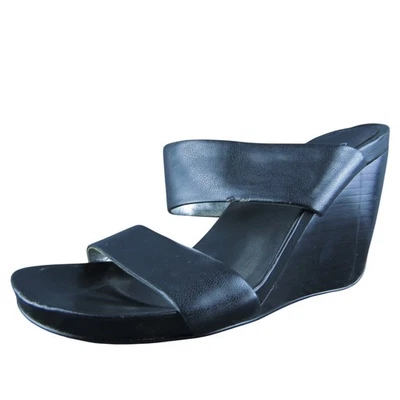 Женские сандалии-шлепанцы Calvin Klein Frolic черные синтетические размер 6 средние - Изображение 1 из 4