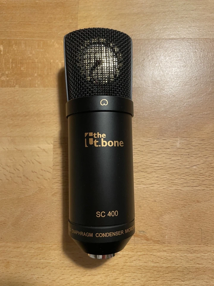 the t.bone SC 400 Großmembran-Kondensatormikrofon mit Spinne, Poppschutz, Stativ - Bild 1 von 4