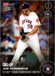 2016 Topps Now Topps Online Exclusive /363 Joe Musgrove #307 - Picture 1 of 2