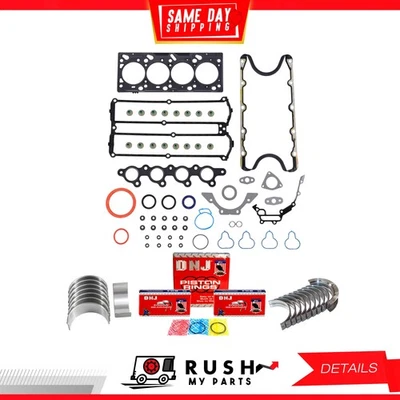 Juego completo de juntas de motor 2000 anillos de cojinete para Ford Focus L4 2,0 L DOHC DNJ RRK438 Foto 1 de 4