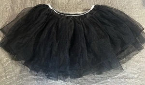 Star-Style Black Tulle Tutu Skirt Size Child Medium - Picture 1 of 2