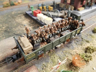 HO Roco Minitank 6th Panzer Army Infantry Car A2271 Custom Hand Painted - Image 1 of 3