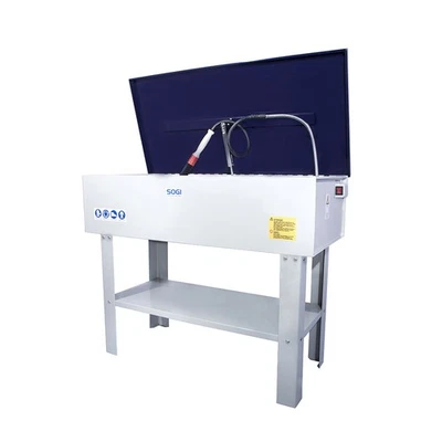 VASCA DI LAVAGGIO CON POMPA A RECUPERO SOGI SP-LV-2E PER MOTORI VASCA LAVAPEZZI - Immagine 1 di 4