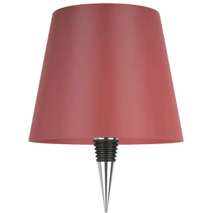 L'Arcolaio Lampada Touch Metal Tappo 11 x 11 x 13 Cm Rosso - Imagen 1 de 1
