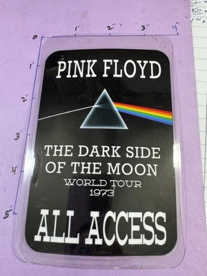 Pink Floyd Commemorative Dark Side Of The Moon 1973 World Tour All Access Pass ￼ - Image 1 of 3