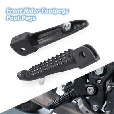 Estriberas delanteras estriberas reposapiés adaptadores para Kawasaki Ninja ZX10R ZX-25R Foto 1 de 4