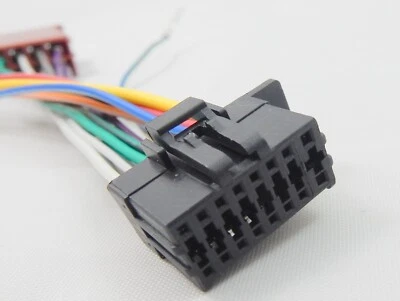 4CARMEDIA JVC / KENWOOD 16 Pin Car Stereo Radio ISO Wiring Harness Connector Adaptor Cable