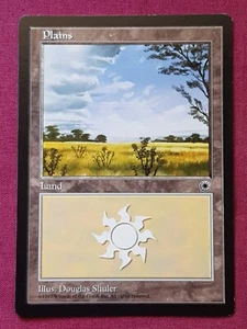 Magic The Gathering PORTAL PLAINS B land card MTG - Picture 1 of 2